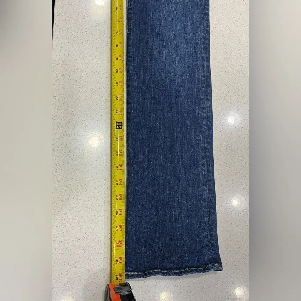 Victoria Beckham DVB Straight Leg Premium Denim Jeans 26x34 LNWO Tags